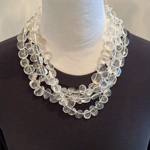 Glass beaded necklace